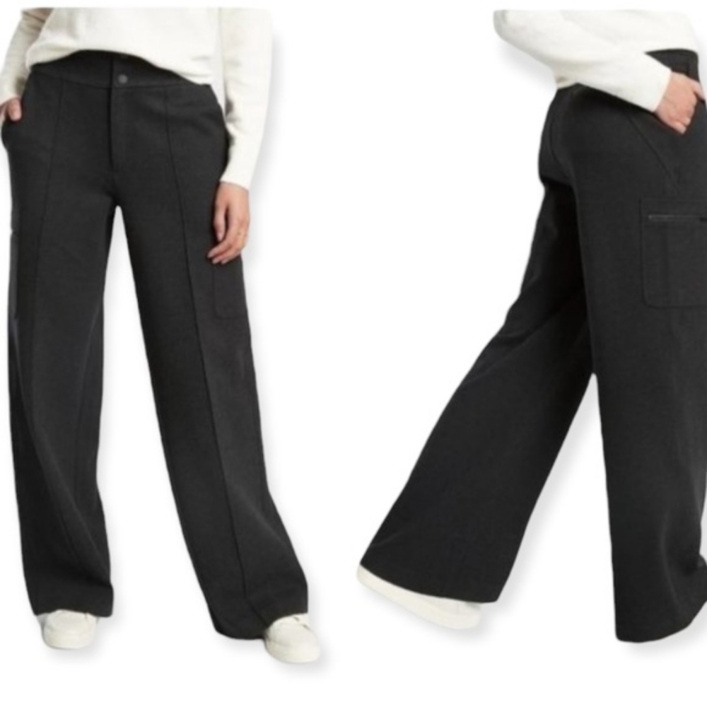 Athleta wide leg pants